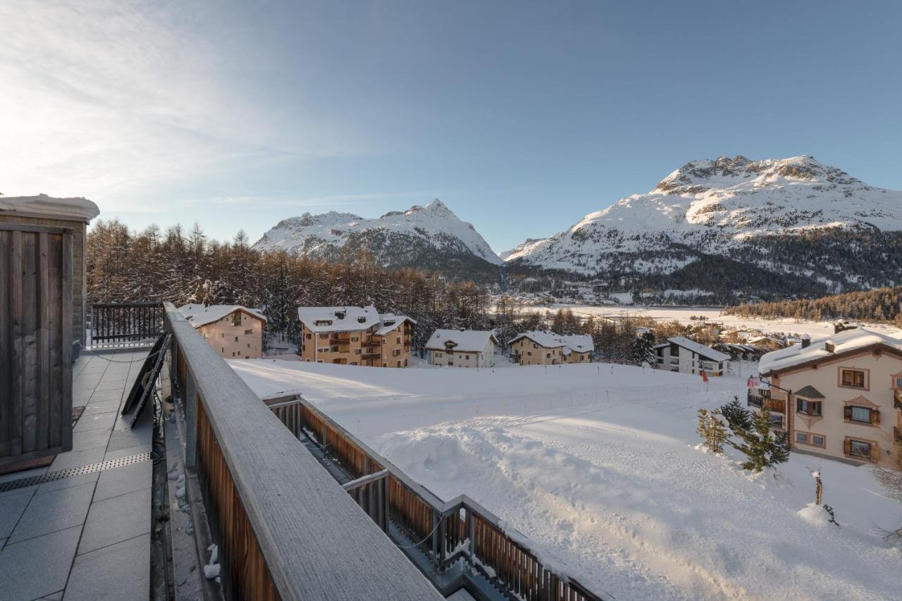 Nira Alpina Hotell Silvaplana Exteriör bild