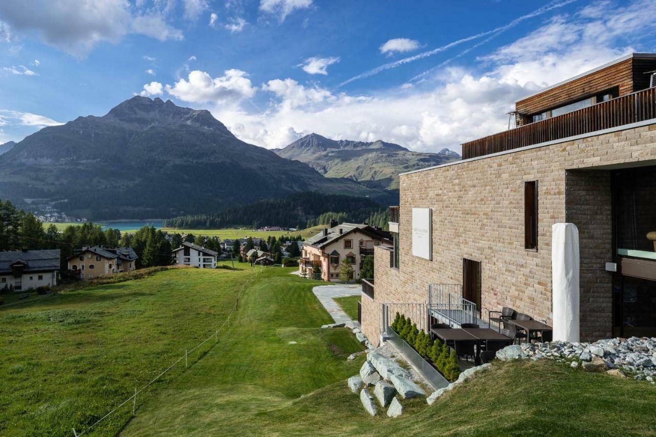 Nira Alpina Hotell Silvaplana Exteriör bild